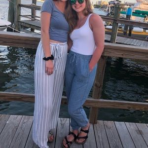 Striped Pants outfit for sale